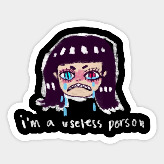 useless Sticker by clubfern